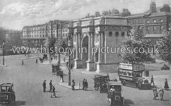 Marble Arch, London. c.1920.